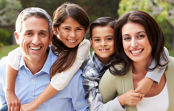 Smiling Family